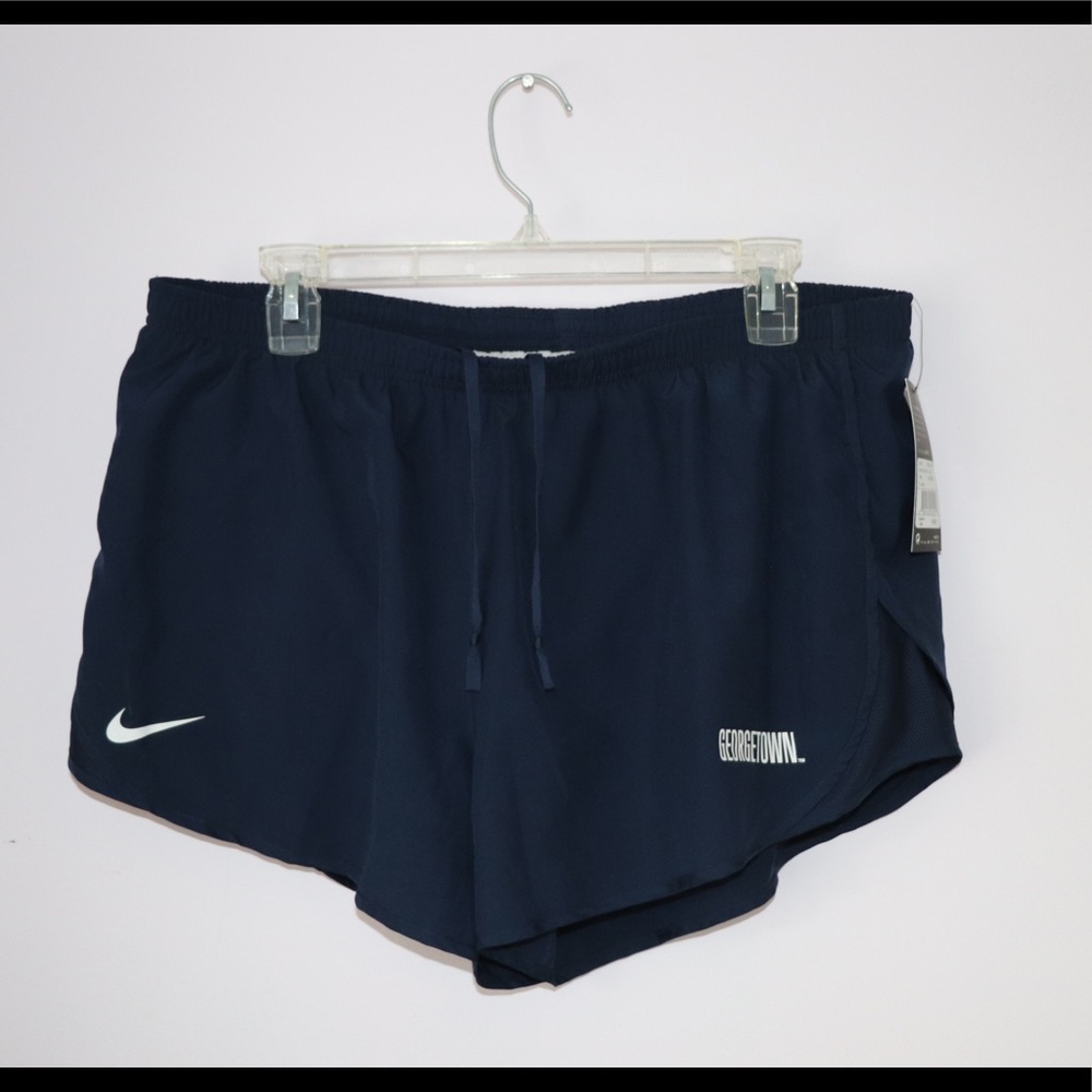 Georgetown Nike Running Shorts Size XL Navy